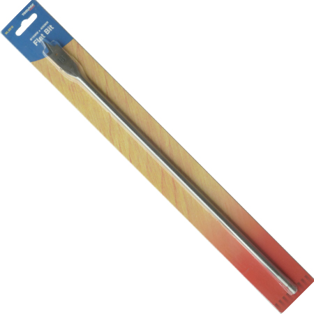 Flat Wood Bit 16mm x 400mm Long Toolpak 